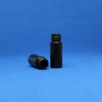 500uL Black Polypropylene Limited Volume Vial, 12x32mm, 10-425mm Thread