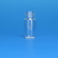 10mL Clear Beveled Bottom Headspace Vial, 23x46mm, 18mm Thread