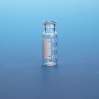 2.0mL Clear Snap Seal Vial, 12x32mm, with White Graduated Spot, 11mm Crimp [Patented]