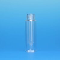 20mL Clear Headspace Vial, 23x75mm, Flat Bottom, 20mm Beveled Crimp Top