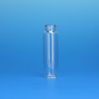 20mL Clear Headspace Vial, 23x75mm (for CTC PAL, Perkin Elmer), Beveled Bottom, 20mm Beveled Crimp Top