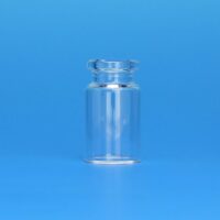 6mL Clear Headspace Vial, 22x38mm (for Perkin-Elmer), Flat Bottom, 20mm Beveled Crimp Top