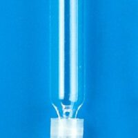 100uL Glass Conical Limited Volume Insert, 5x30mm, Precision-Formed Mandrel Interior, w/Bottom Spring