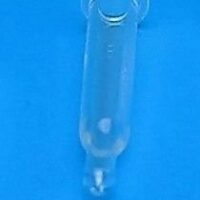 100uL Glass Conical Limited Volume Insert, 5x29mm, Precision-Formed Mandrel Interior, w/Plastic Flange