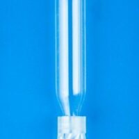 200uL Glass Conical Limited Volume Insert, 5x36mm, Precision-Formed Mandrel Interior, w/Bottom Spring