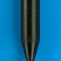 250uL Black Polypropylene Big Mouth Conical Limited Volume Insert, 6x31mm, Precision-Formed Interior, w/Bottom Spring