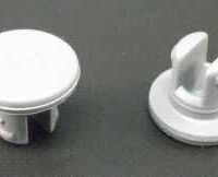 13mm Gray Chlorobutyl Lyophilization Stopper - 2 Prong