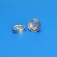 20mm Total Tear Away Silver Aluminum Seal, No Septa