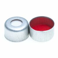 8mm Silver Seal, Clear PTFE/Red Rubber Lined