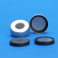 20mm Silver Seal, Pharma-Fix Molded Gray PTFE/Black Butyl Lined