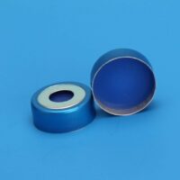 20mm Blue BiMetal Seal, 3mm Thick Clear PTFE/Blue Silicone, Ultra Low Bleed