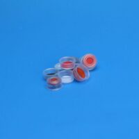 11mm Polypropylene Snap Cap, PTFE/Silicone/PTFE Lined