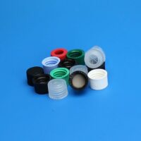 8-425mm Green, Polypropylene Large Open Hole Cap with Flange