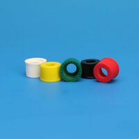 8-425mm Yellow, Polypropylene Open Hole Cap, Flangeless