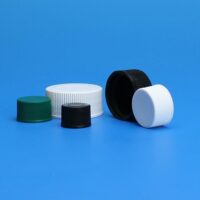 8-425mm Solid Top, White Polypropylene Cap Unlined
