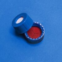 9mm R.A.M. Ribbed Cap, Royal Blue, PTFE/Silicone Lined with Y Cut