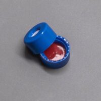 9mm R.A.M.  Smooth Cap, Royal Blue, PTFE/Silicone Lined with Y Cut