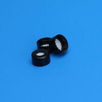 9mm R.A.M.  Ribbed Cap, Black, PTFE Lined