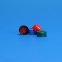 9mm R.A.M. Smooth Cap, Orange, Bonded PTFE/Silicone with Slit Lined