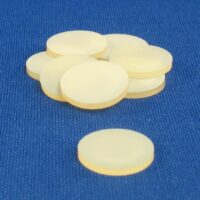 13.6mm x 0.060" Gray PTFE/Silicone Septa for Dram Vials, to fit 15-425mm Closure