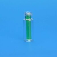Clear Step R.A.M. 9mm Threaded Vial, 12x32mm, w/350uL Flanged Flat Bottom Insert