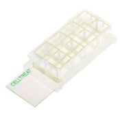 8 Chamber Cell Culture Slide, No Marking Spot, Glass, Sterile