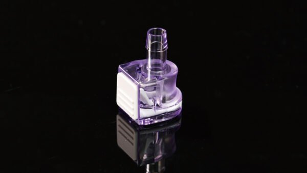 Quick Connector 1/4in Female Quick Connector(without lock), PC Material, Non-Sterile