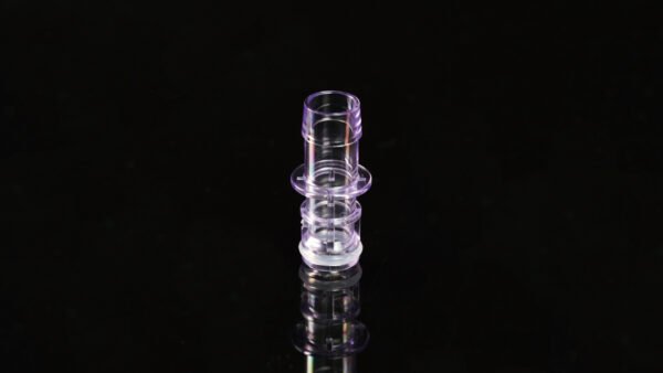 Quick Connector 3/8in Male Quick Connector, PC Material, Non-Sterile
