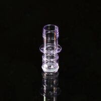 Quick Connector 3/8in Male Quick Connector, PC Material, Non-Sterile