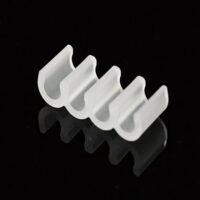 Quad Coil Clamp 1/4" OD Tubing, HDPE Material, Non-Sterile