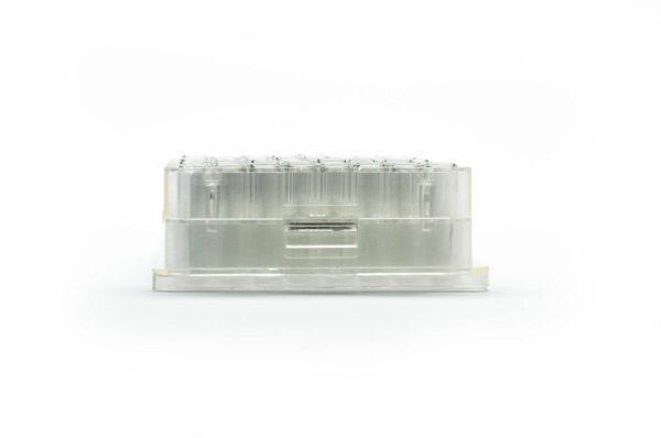 1ml Clear Glass 9x30mm vial bottom barcode plate SKU: 2070-08167