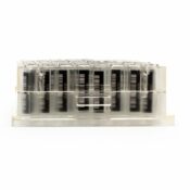 1ml Clear Glass 9x30mm vial bottom side barcode plate SKU: 2070-08168