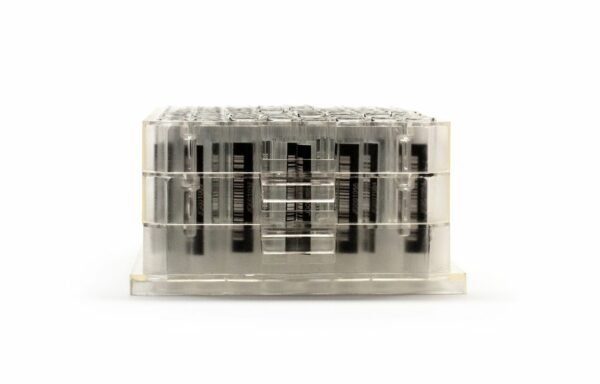 1.5ml Clear Glass 9x44mm vial bottom side barcode plate SKU: 2070-08172