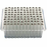 2ml Clear Glass 9x50mm vial bottom barcode loader SKU: 2070-08173
