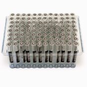 2ml Clear Glass 9x50mm vial bottom side barcode vloader SKU: 2070-08174