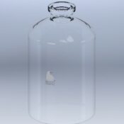 9.5L Bottle, 225mm OD SKU: 5057-00007
