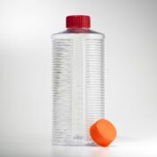 1700cm2 Polystyrene Expanded Surface  Roller Bottle with Easy Grip Cap