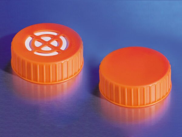 48mm Polypropylene Vent Cap for 2L Polycarbonate Erlenmeyer Shake Flask