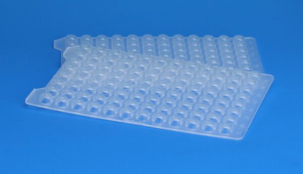 96 Round Well (7mm Diameter Plug) Clear Sealing Mat with Premium Silicone