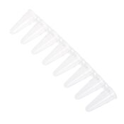TUBE ONLY, PCR 8-Strip Tubes, 0.1mL, Clear, Non-sterile