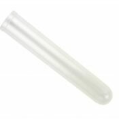 Test Tubes 12x75mm 5mL, Polypropylene (PP), Natural, Round Bottom, 1000/Bag