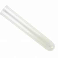 Test Tubes 12x75mm 5mL, Polypropylene (PP), Natural, Round Bottom, 1000/Bag