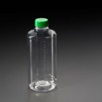 850cm2 Roller Bottle, PET, Molded Graduations, Non-Vented Cap, Sterile