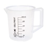250mL Graduated Beaker With Handle, Polypropylene, Non-sterile