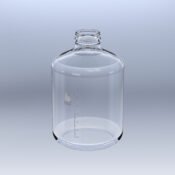 19L Glass Carboy, Graduated, #12 Neck (Fits #12 Stopper) | 5057-00009