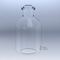 5L Safety Coated Glass Aspirator Bottle