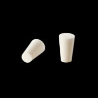 #00 Rubber Stopper, White