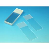 Frosted Slide Frosted One End 25x75mm SKU: 5638-00103A
