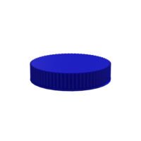 100mm (5TPI) Polypropylene Screw Cap, Blue